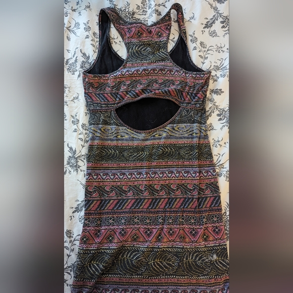 Maxi dress open back side slits - Picture 3 of 3